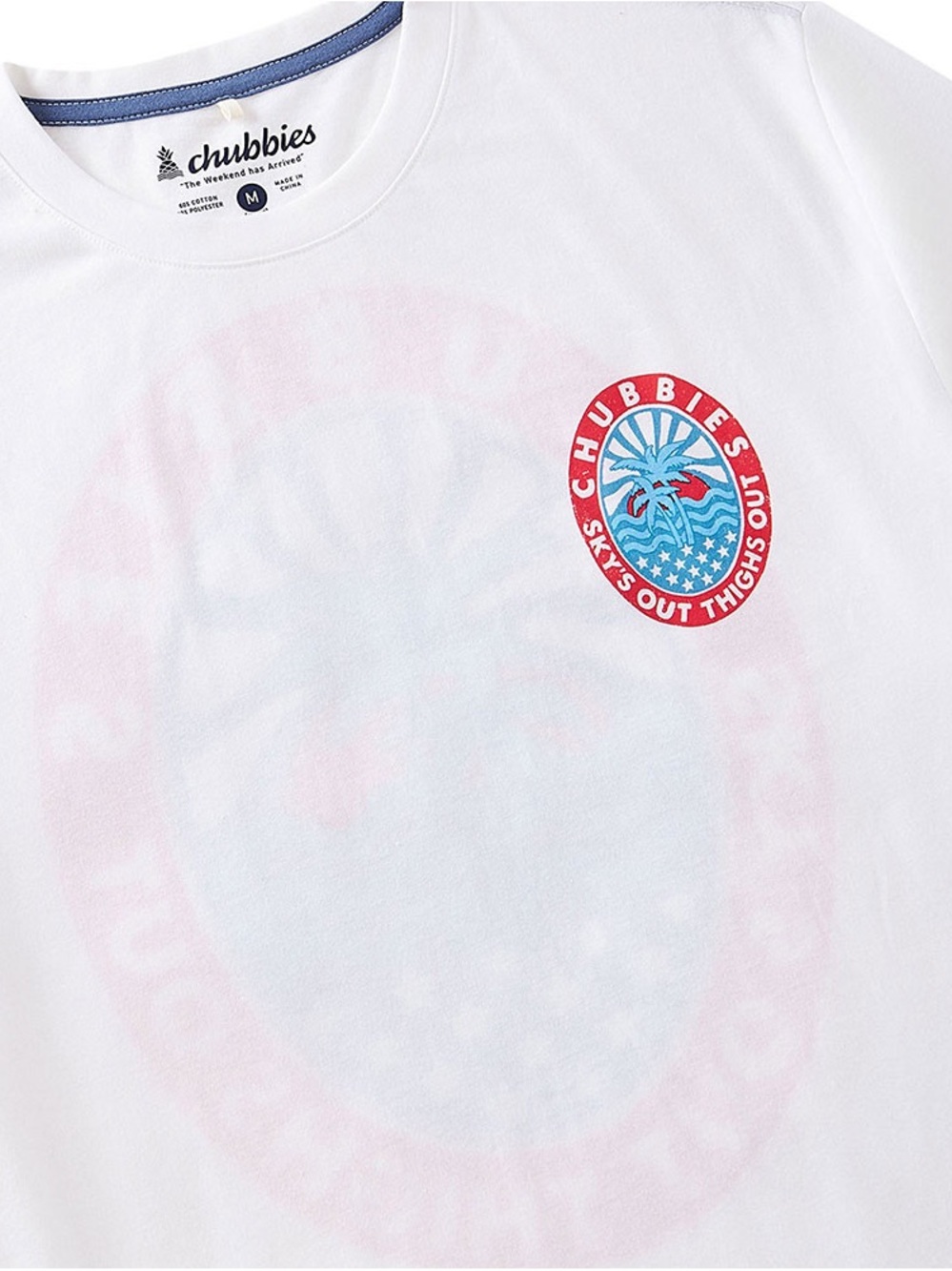 NWT New Men's Chubbies The Olympic Hero T-Shirt - Men’s Large